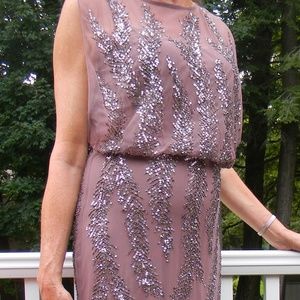 Aidan Mattox Sequin Semi-Formal Dress Gown Size 10